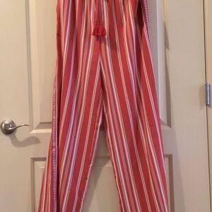 Red/coral large pants new